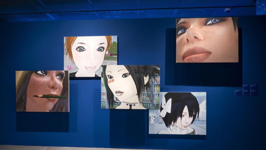 Obra de la exposición 'Mundos expandidos'.