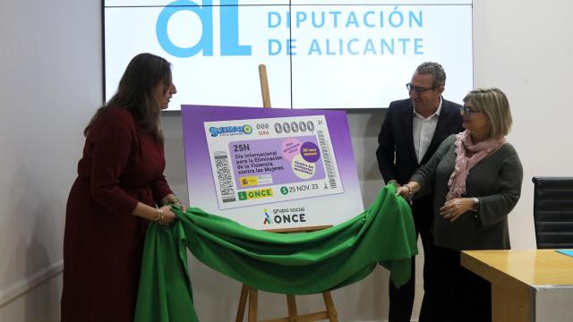 Cupón especial de la ONCE para el 25 de noviembre.