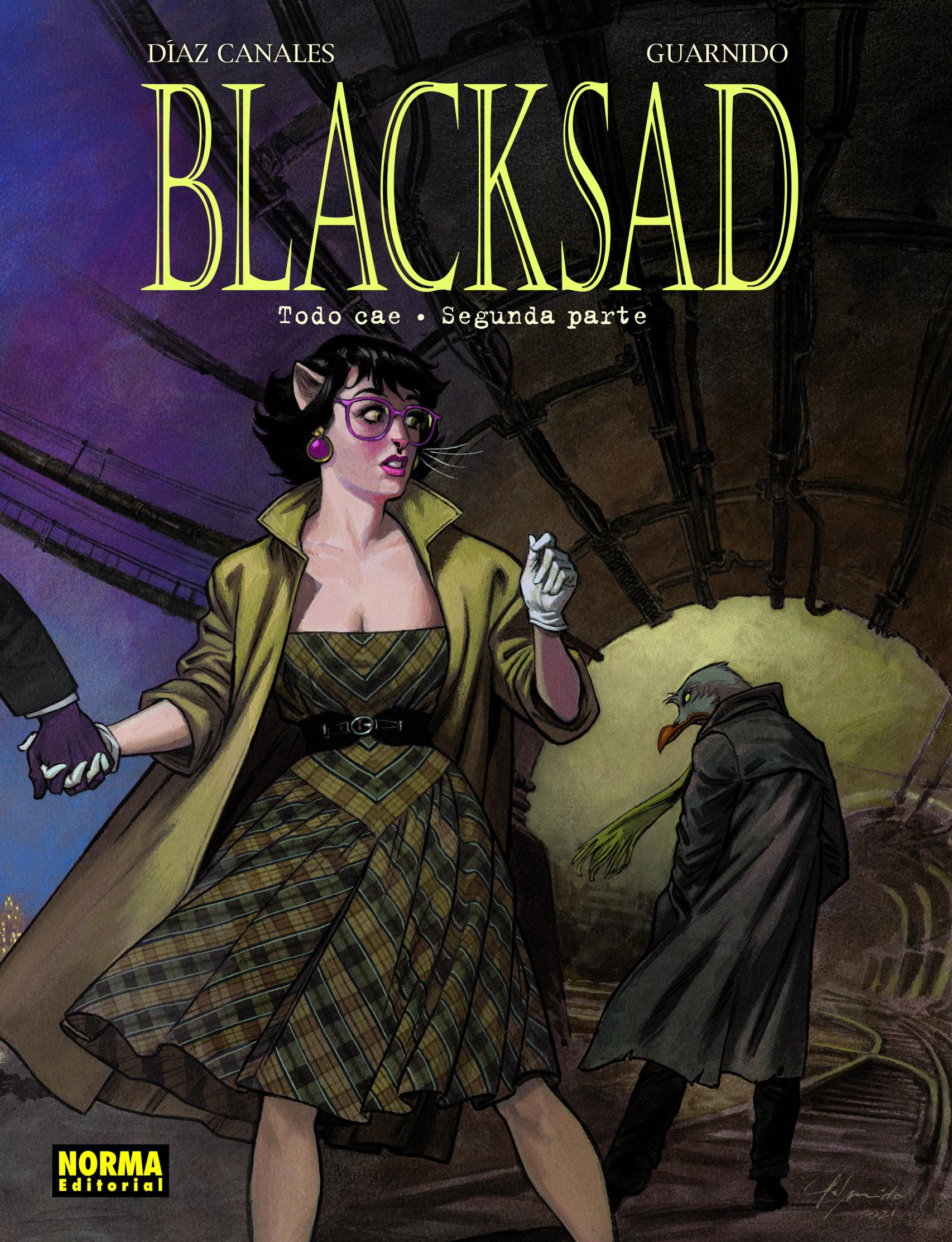 Portada de 'Blacksad 7. Todo cae, segunda parte'