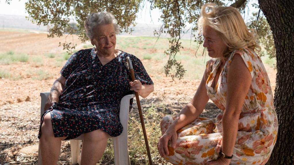 Herminia y Mercedes en Sagrillas.