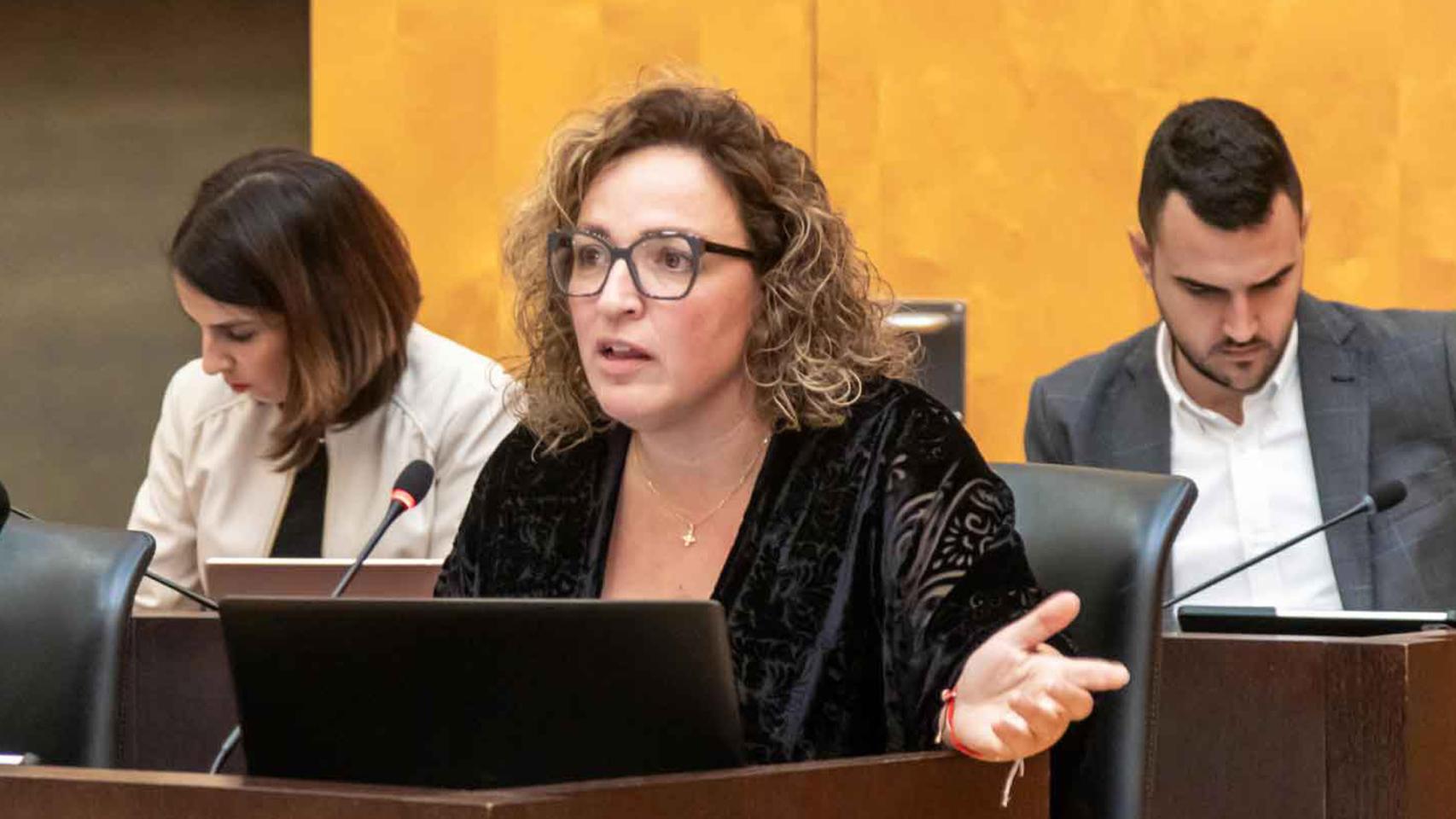 La portavoz del equipo de gobierno, Caselles.