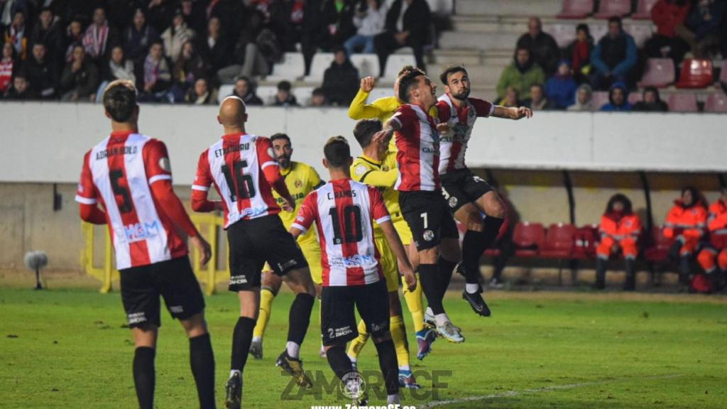 El Zamora CF juega contra el Villarreal CF en Copa del Rey 2023