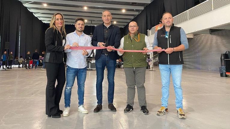 La Asociación Corriendo con el Corazón por Hugo en la inauguración de Ifeza