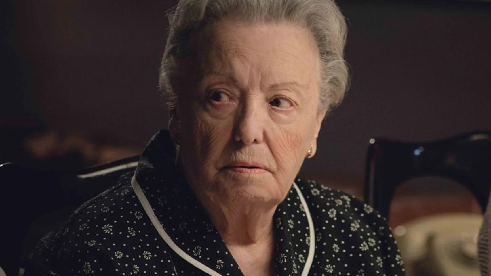 Imagen de Herminia, la abuela de la familia Alcántara.