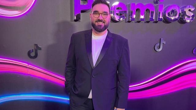 Benja Serra en los Premios TikTok 2023.