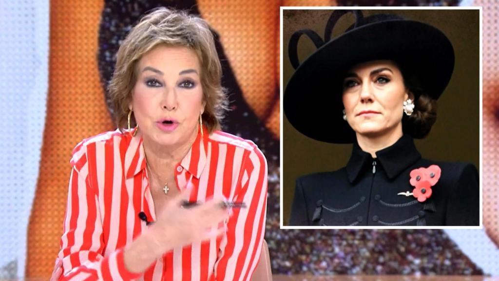 Ana Rosa se indigna por las críticas hacia Kate Middleton: Los años te dan vida, no te la quitan
