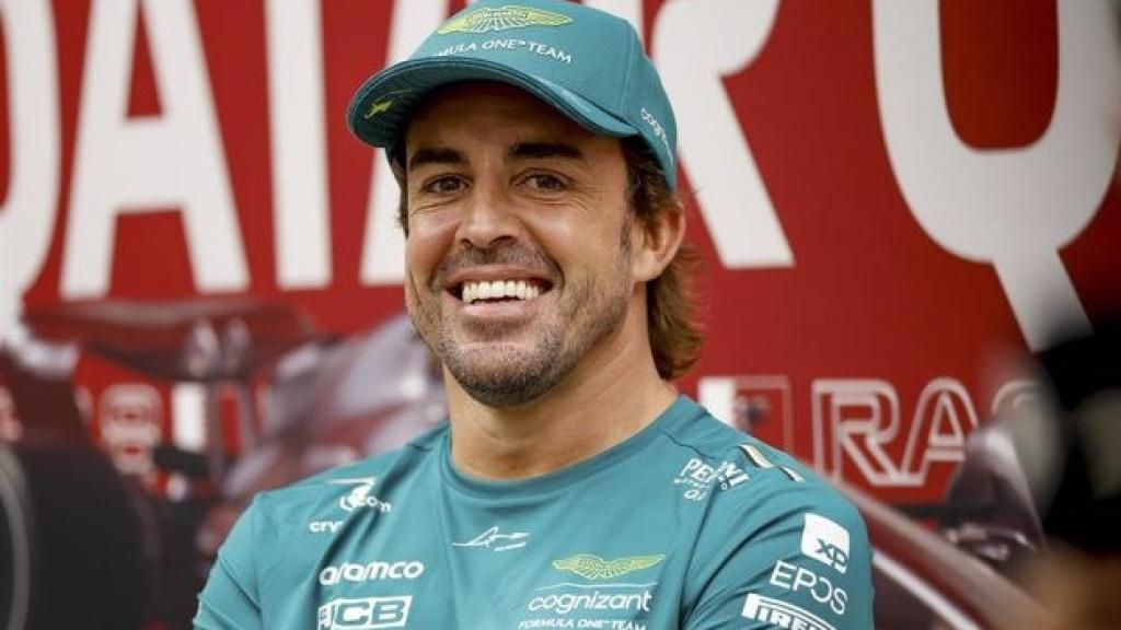 Fotografía del piloto Fernando Alonso.