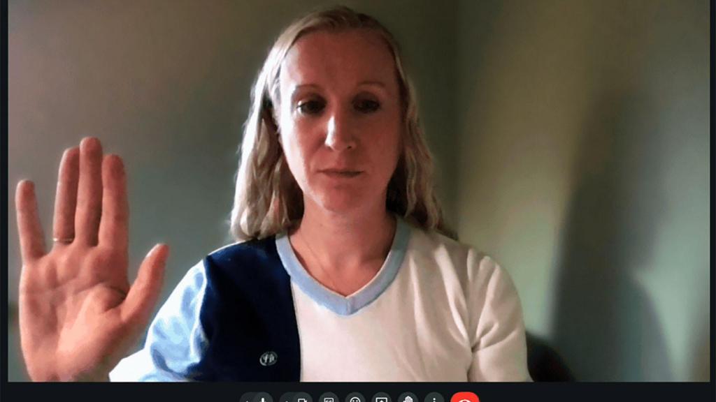 El nuevo gesto de Google Meet