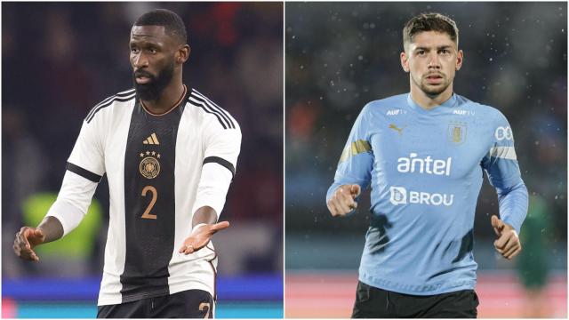 Rüdiger y Fede Valverde