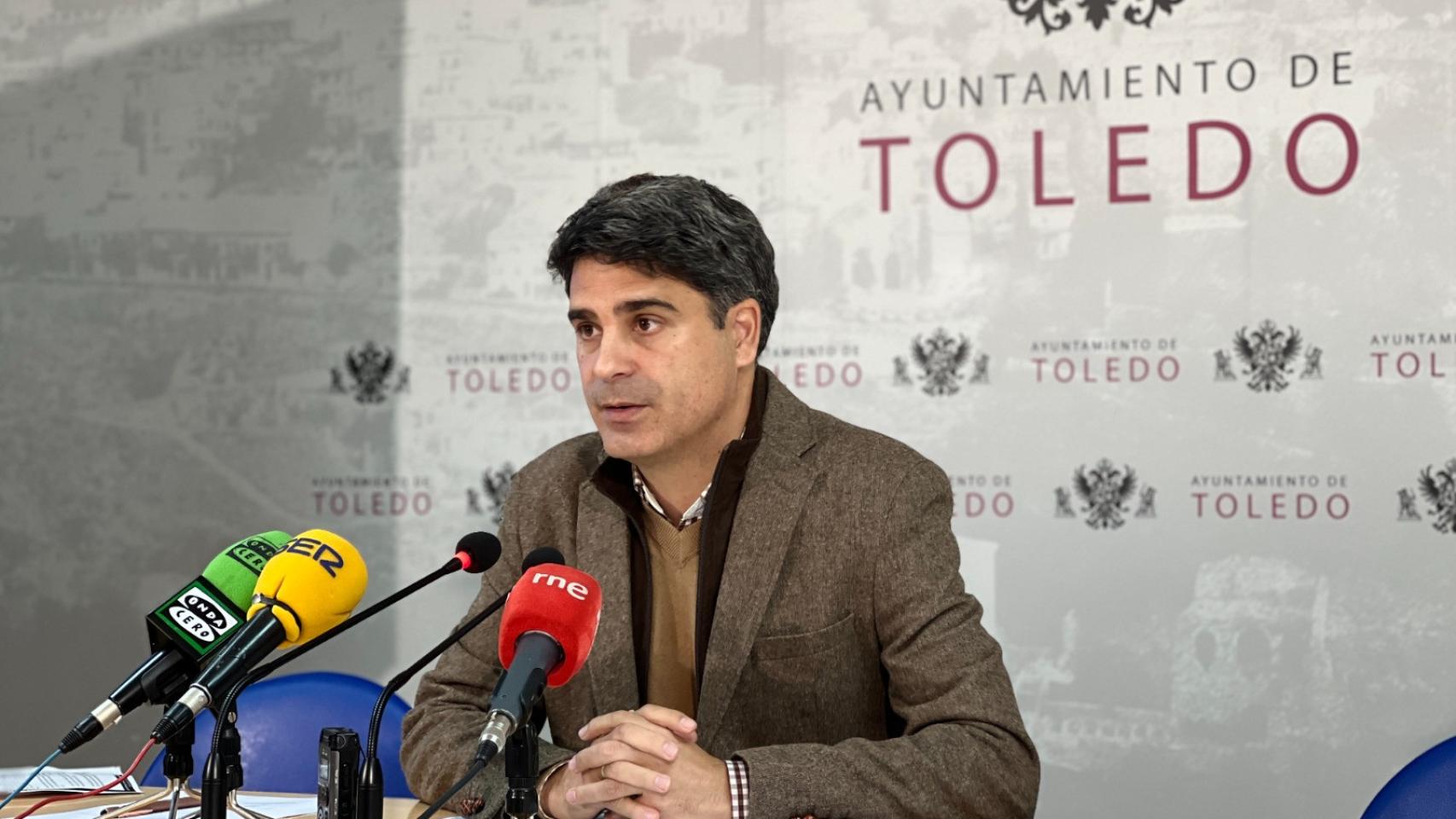 El portavoz municipal y concejal de Hacienda, Juan José Alcalde.
