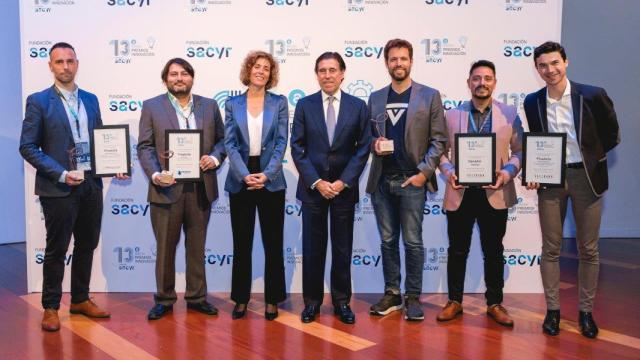 Imagen de los premiados en la gala