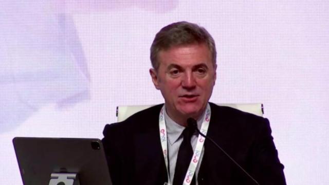 Flavio Cattaneo, consejero delegado de Enel, durante el Capital Market Day 2023