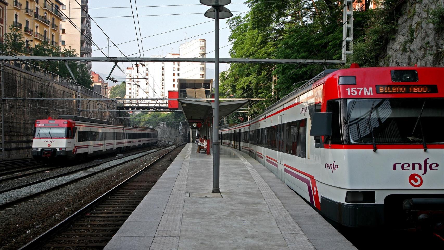 Imagen de un tren de Renfe.