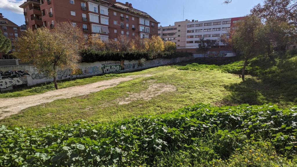 El solar en el que se levantará el convento.