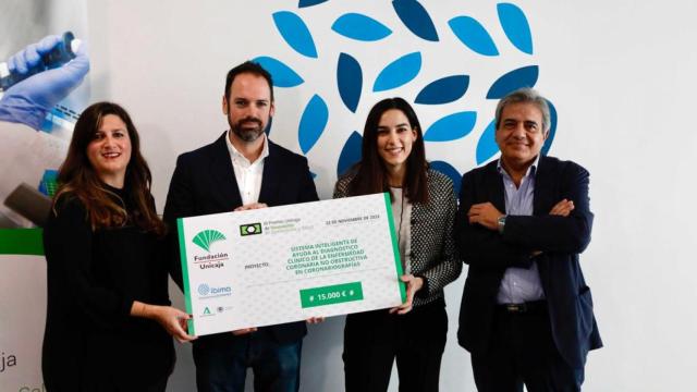 Entrega del premio.