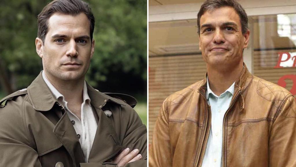 Henry Cavill interpretaría a Pedro Sánchez, según el hilo.
