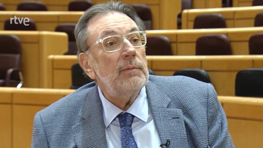 El senador de Junts, Josep Lluís Cleries, en una entrevista en TVE.