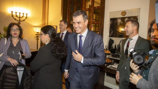 El presidente del Gobierno, Pedro Sánchez, este jueves en Jerusalén.