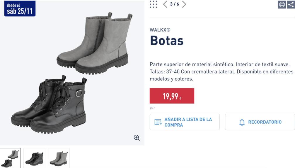 Botas.