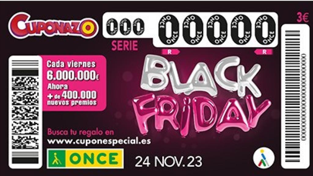 Cuponazo de la ONCE del Black Friday