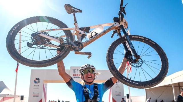 La ciclista Ariadna Ródenas.