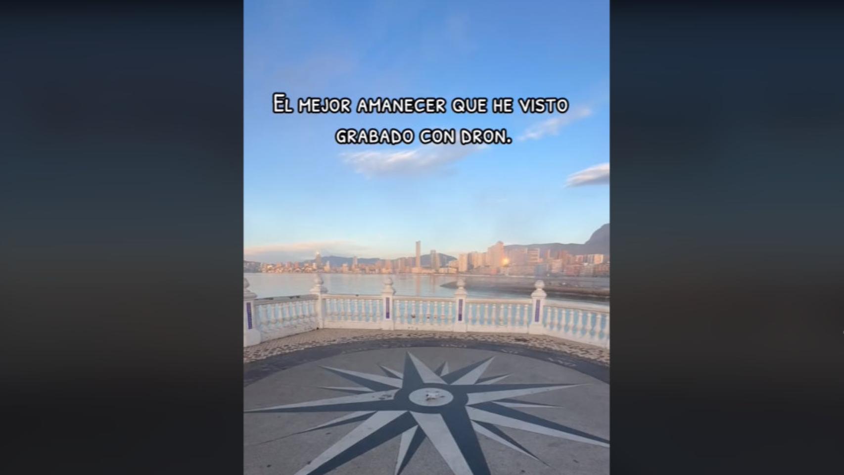 Captura del inicio del video viral.