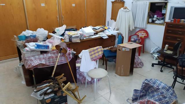 El despacho de la parroquia de San José.