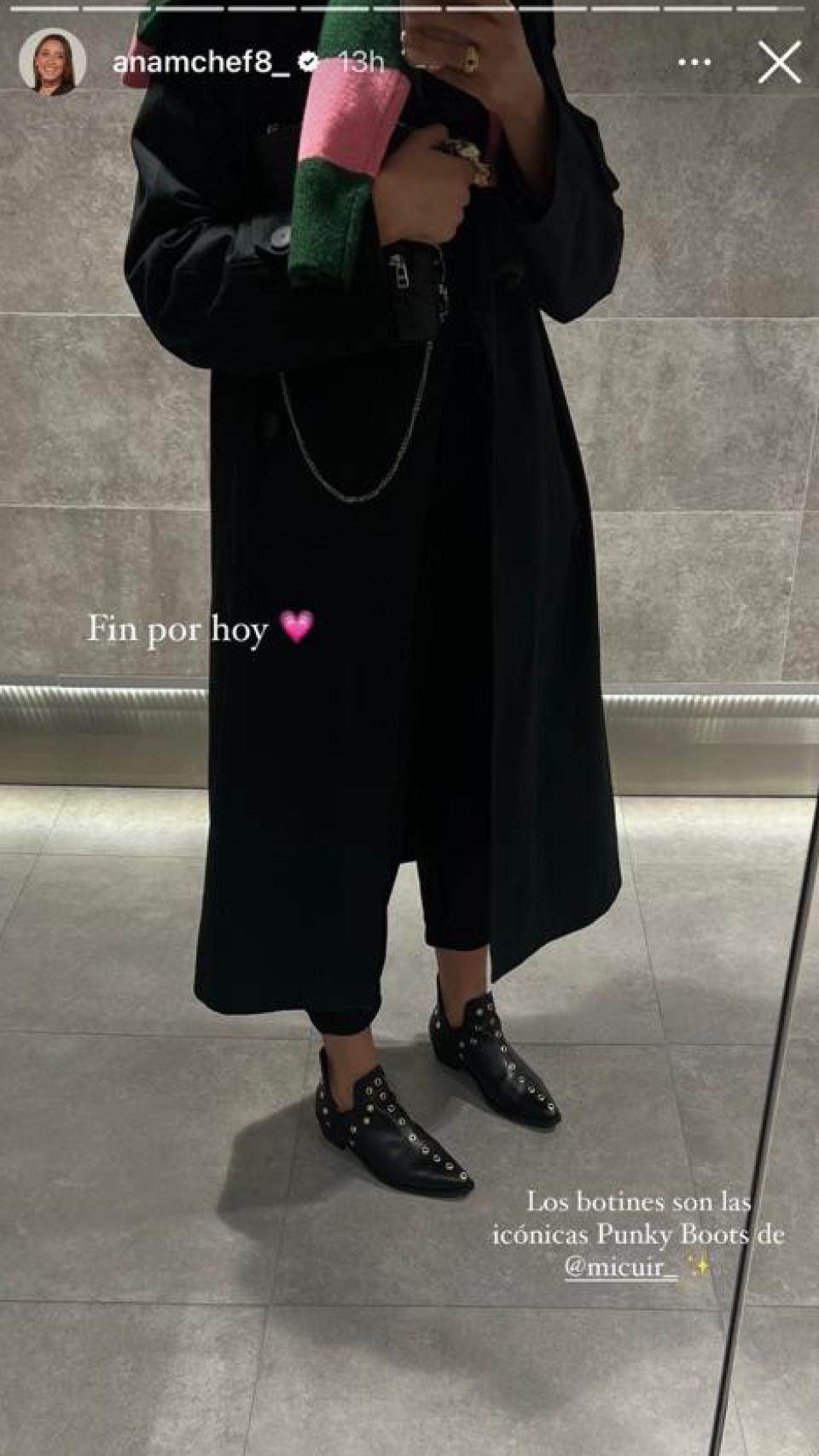 Ana Iglesias se ha mostrado en sus redes con el icónico modelo de Micuir.