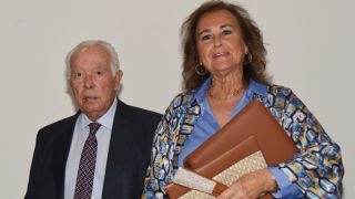 Curro Romero y Carmen Tello.