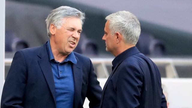 Ancelotti y Mourinho