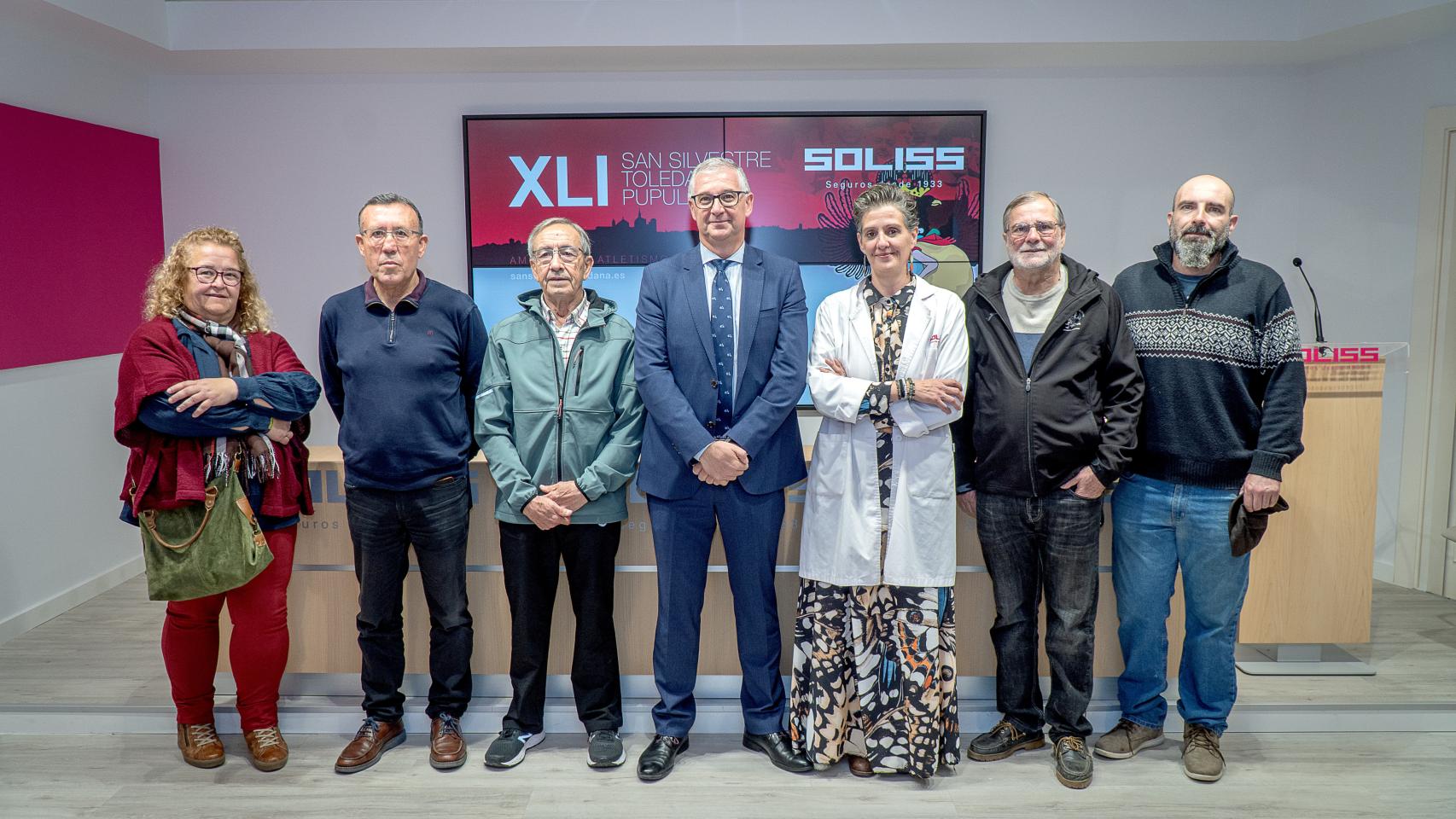 Soliss donará a la ONG de Cipriano un euro por cada inscrito en la San Silvestre Toledana