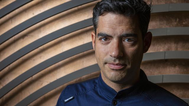 Andreu Genestra. chef estrella Michelin verde.