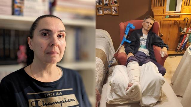 María y Miguel, funcionarios de la prisión de Aranjuez que sufrieron una grave agresión el pasado domingo.