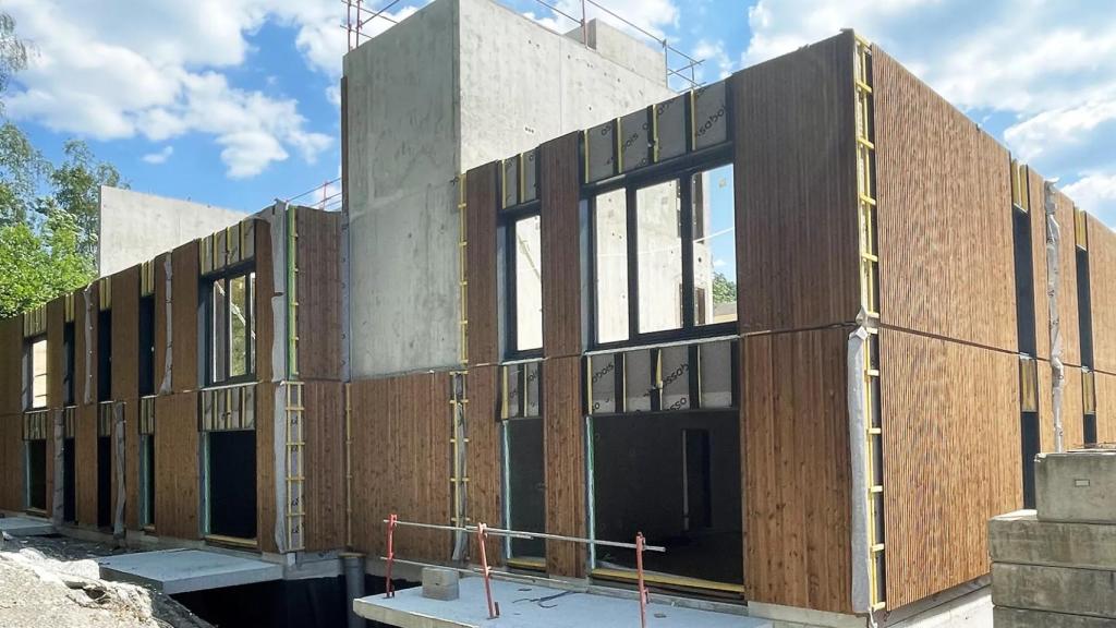 Una casa construida con Ossabois.