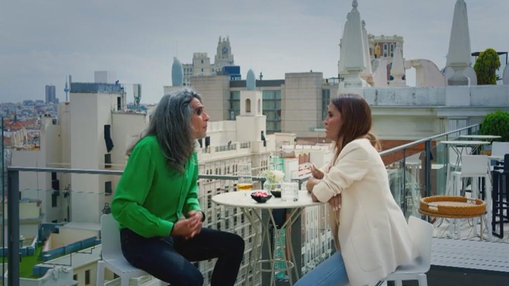 Mario Vaquerizo junto a Susana Saborido.