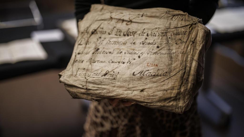 Una serie de documentos que habían sido enviados a José de Gálvez en 1778.