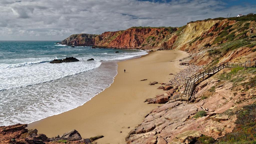 La playa es sumamente visitada por coleccionistas y amantes al mar.