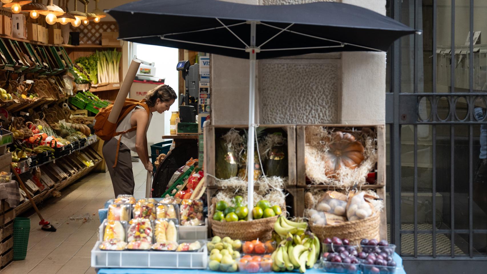 Frutería en Barcelona.