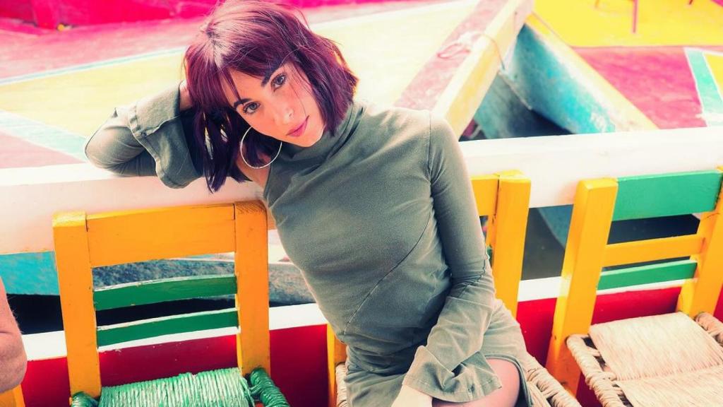 Aitana posa en Ciudad de México en una imagen que ha compartido en su Instagram.