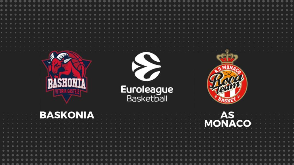 Baskonia - Monaco, baloncesto en directo