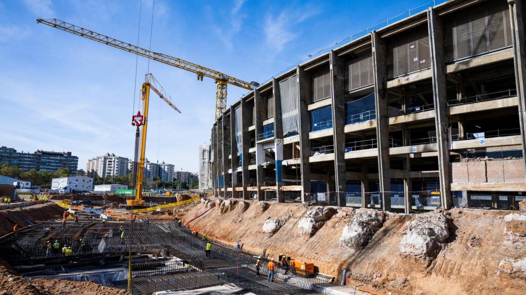Las obras del Camp Nou