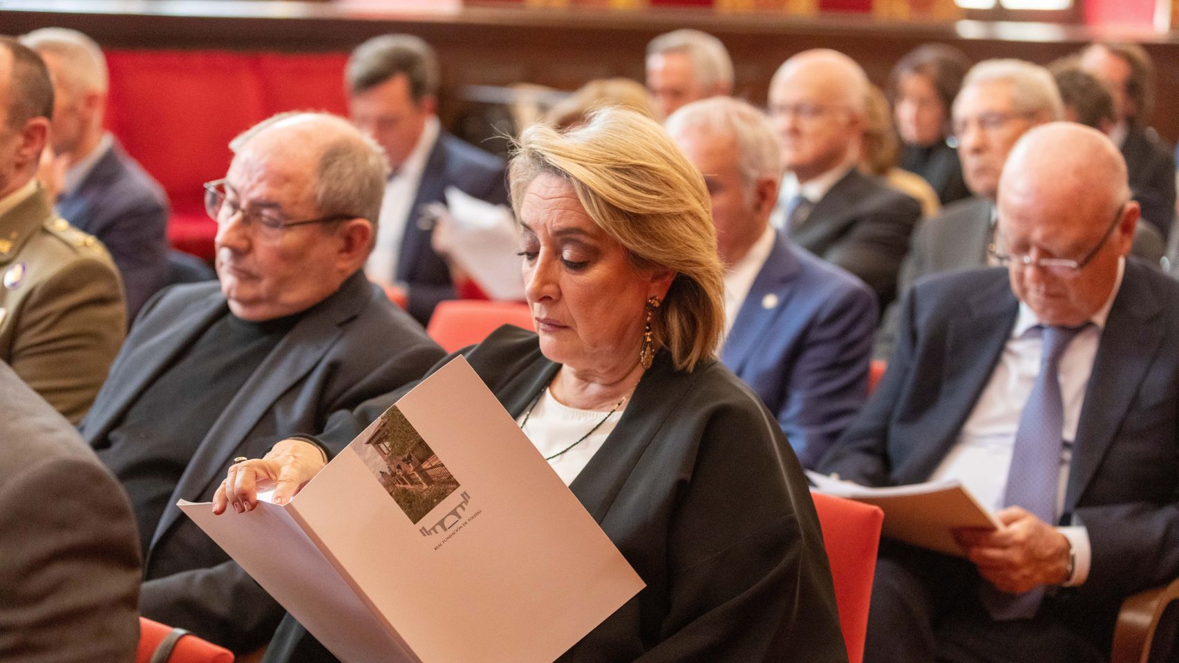Las mejores imágenes del emotivo nombramiento de Esther Esteban como asesora de la Real Fundación Toledo