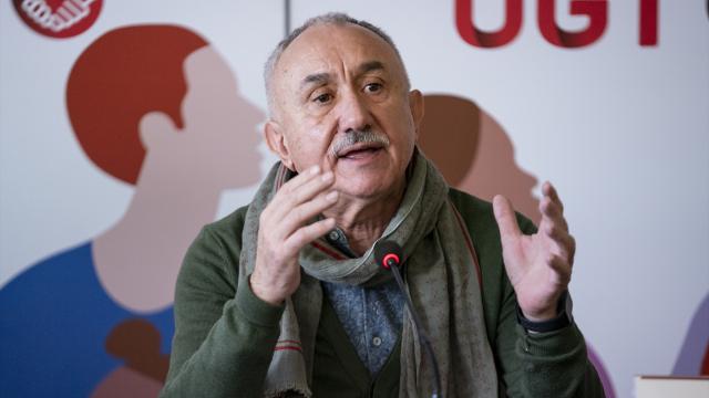 El secretario general de UGT, Pepe Álvarez.