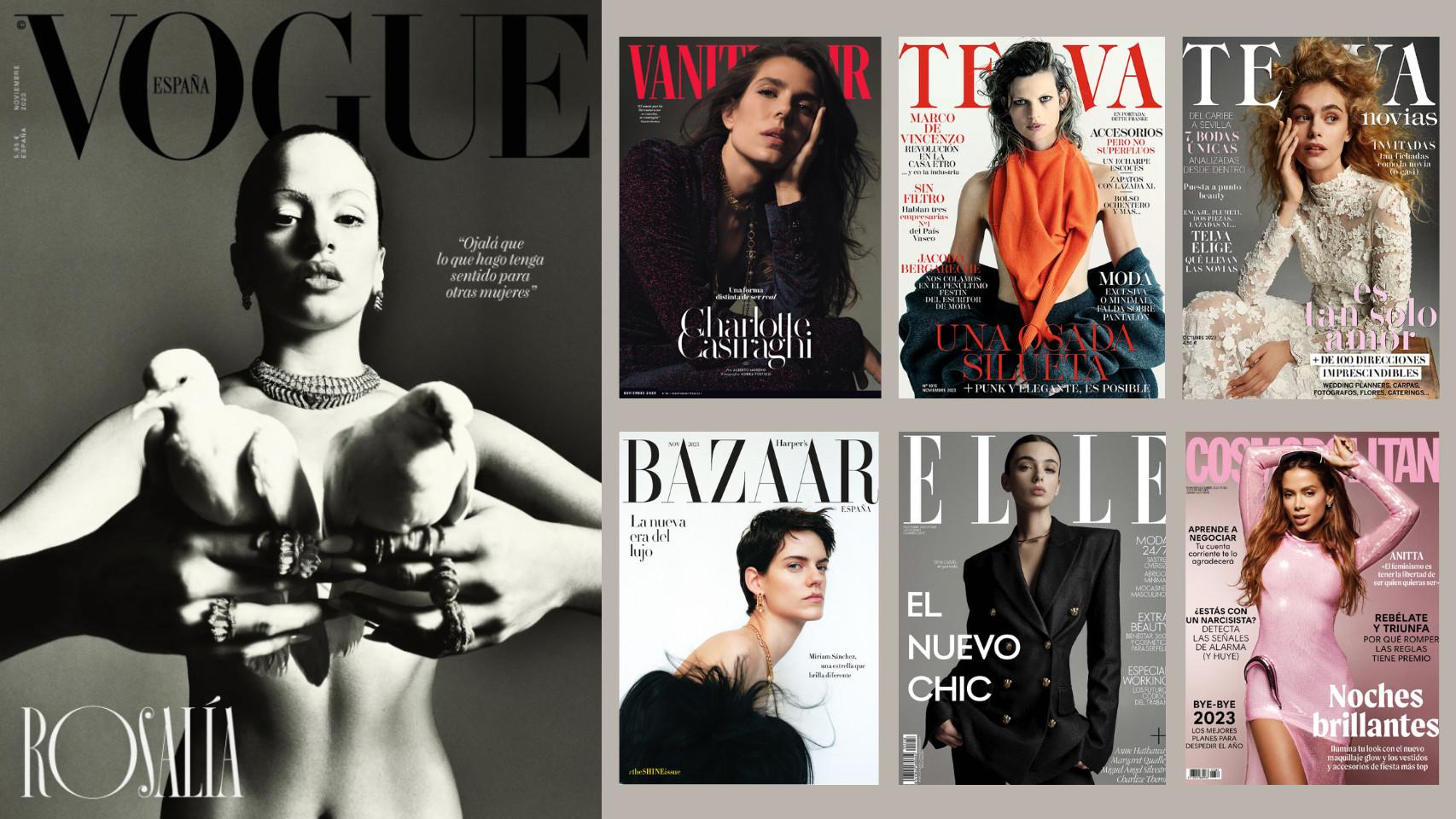 Portadas de las revistas de noviembre