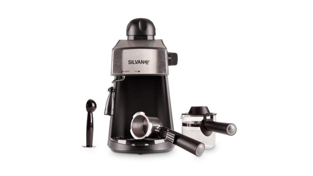 La cafetera espresso de Silvano.