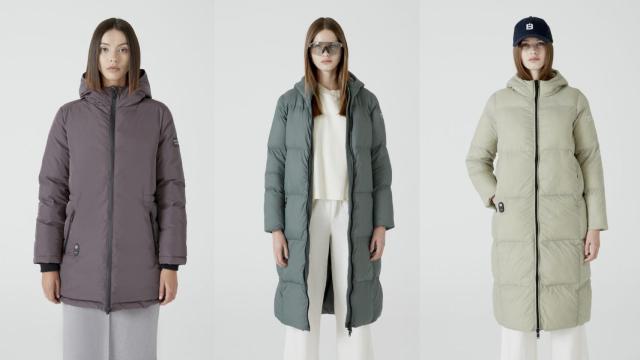 Tres modelos de abrigo con tecnología Click & Warm