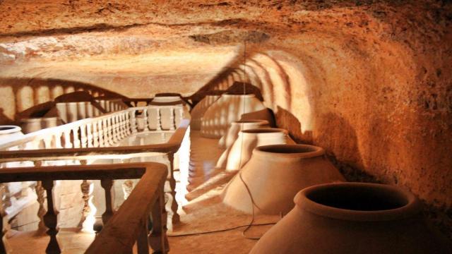 Una de las cuevas de Tomelloso.