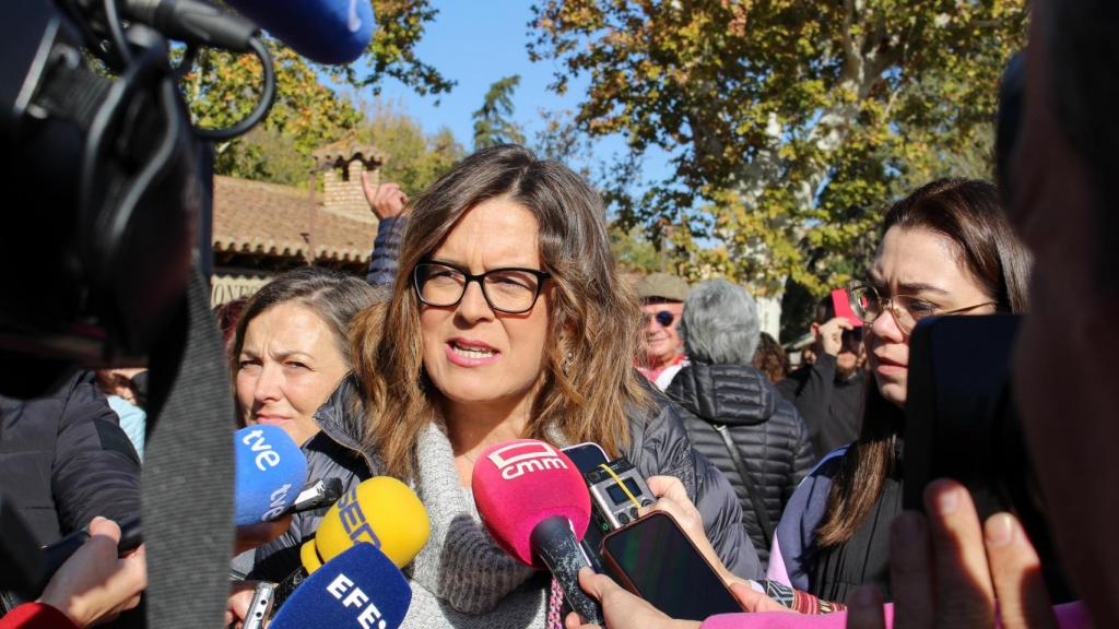 Esther Padilla, portavoz del Gobierno de Castilla-La Mancha.