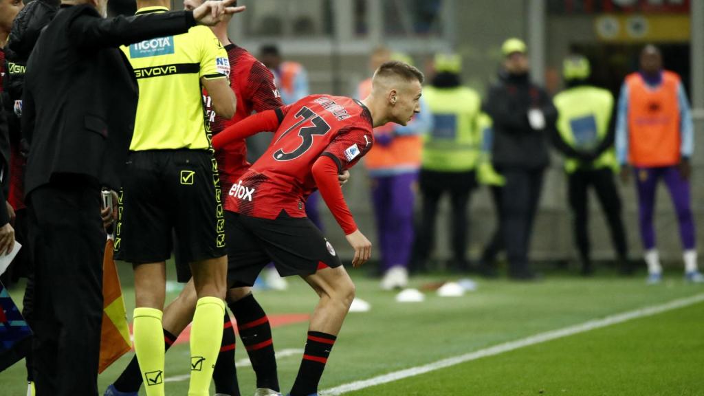 Francesco Camarda, en el momento de su debut en la Serie A