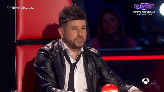 Pablo López en 'La Voz'.